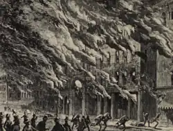 Destruction of Root & Cady's music store