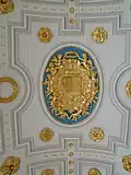 Ceiling of the waiting room