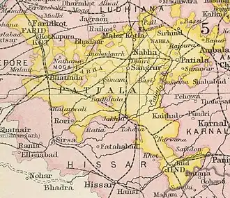 Patiala State, Imperial Gazetteer of India (Vol. XXVI), 1931