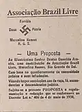 Rio Grande do Sul Nazis petition Osvaldo Aranha to ban the entry of Jews in Brazil, 1938