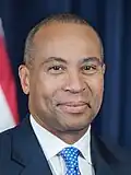 Former Governor Deval Patrick of Massachusetts