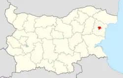 Devnya Municipality within Bulgaria and Varna Province.