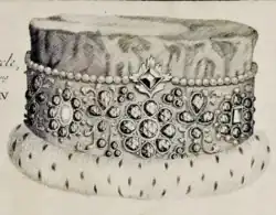 The queen's diadem, circle or circlet