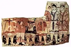 Dilberjin fresco, 5th-6th century.[5]