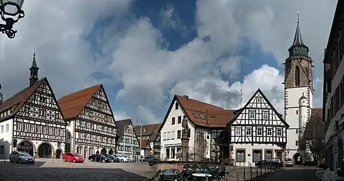 Market square, Dornstetten