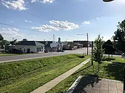 Downtown Fairfax in June 2019