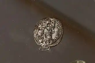 Drachm, Vahram IV, Silver, Mes Aynak, 388–399 CE.