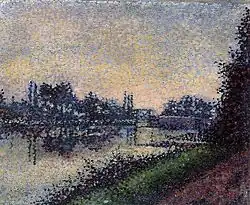 Landscape with a Lock, c.&nbsp;1885