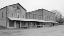 Nauvoo Commercial Block, taken as part of the Historic American Buildings Survey