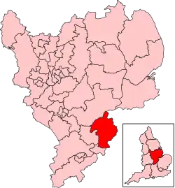 Map of constituency