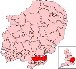 Map of constituency