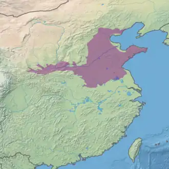 Ecoregion territory (in purple)