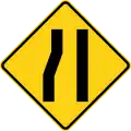 P4-5I Road narrows on the left