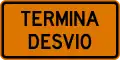 T3-2b Detour ends (plaque)
