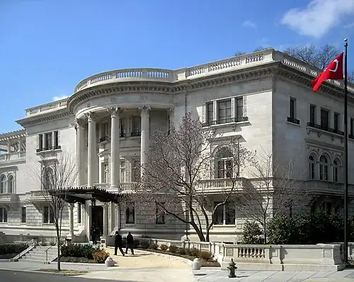 Turkish ambassador's residence in Embassy of Turkey, Washington, D.C.