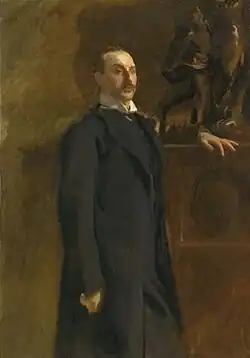 Unfinished portrait of Edward Wertheimer, 1902, Tate Britain