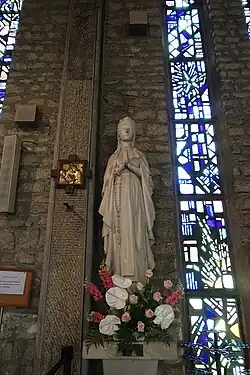 Sculpture of Marie Mediatrice