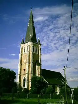 The church in Hallennes-lez-Haubourdin
