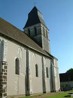 The church of Saint-Christophe, in Rians