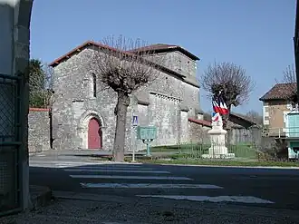 The church in Le Grand-Madieu