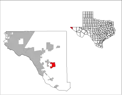 Location of Agua Dulce, Texas
