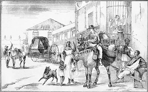 El Casero, Havana, in 1855, by B. May and Frédéric Mialhe[74][75]