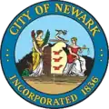 Coat of arms of Newark, New Jersey