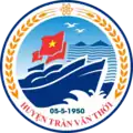 Coat of arms of Trần Văn Thời district