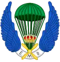 Emblem of the Paratrooper Military School "Méndez Parada" (EMP-MP)