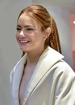 Photo of Emma Stone in 2024.