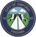 Official seal of Emporia, Virginia