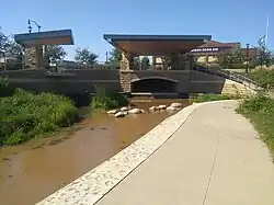 Stream coming from tunnel