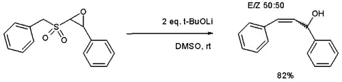 Scheme 6. Ramberg–Bäcklund synthesis of allyl alcohols