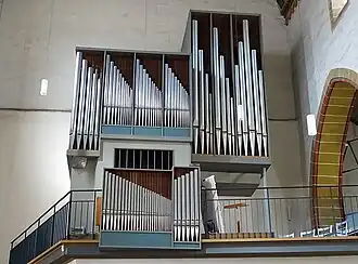 Organ built by Friedrich Löbling