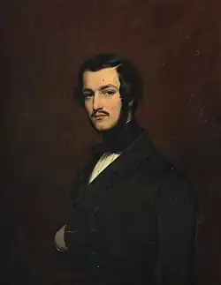Portrait of Ernest Brugière de Barante by Joseph-Désiré Court