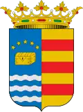 Coat of arms of Alcaine, Spain