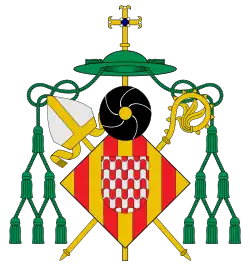 Coat of arms of the Diocese of Girona