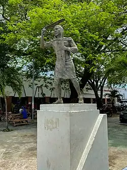 Jacinto Pat sculpture in Chetumal