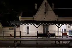 The Coghlan Train Station, from which the barrio gets its name