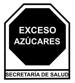 Excess sugar warning seal