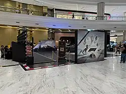 F1 promotional booth