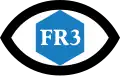 Logo of FR3 from 6 January 1975 till 6 April 1986