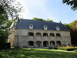 The chateau in Dampierre-sur-Boutonne