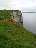 View of the cliffs