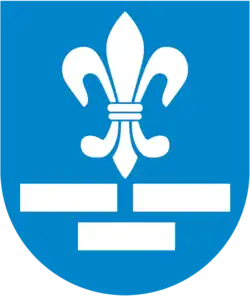 Coat of arms of Fana Municipality (19??-1972)