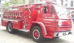 Fargo pumper fire truck from Témiscaming, Quebec