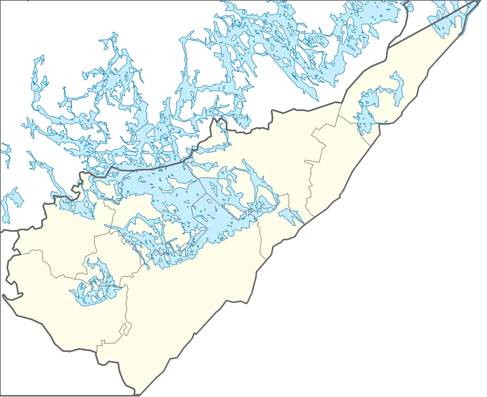 Cities and municipalities of South Karelia.