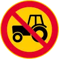 Finland: Tractors prohibited
