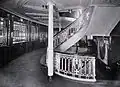 Grand staircase, SS Kronprinzessin Cecilie