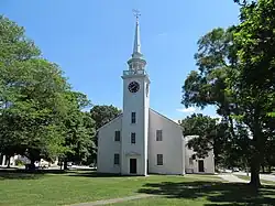 First Parish Meeting House, a Unitarian Universalist congregation originally built c. 1750.[11]